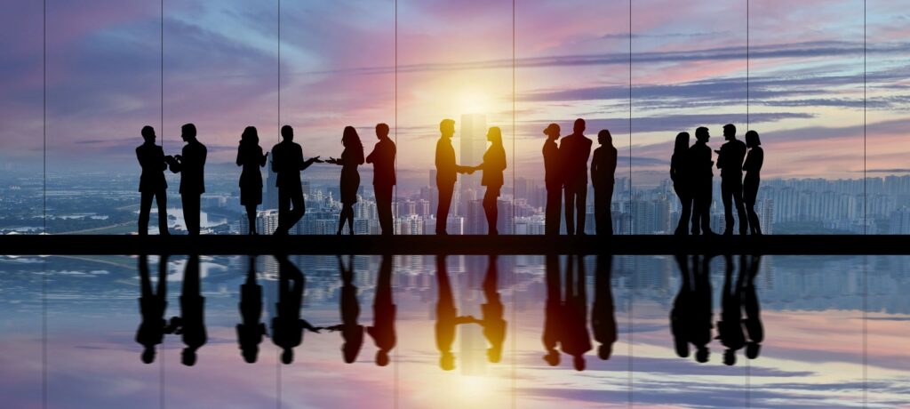 business handshake international trade