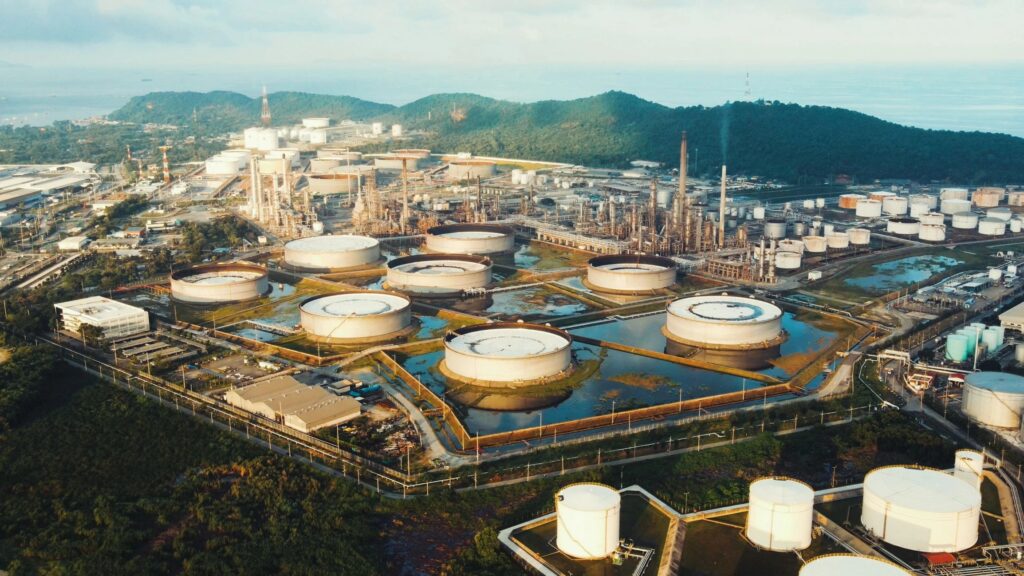 international oil terminal