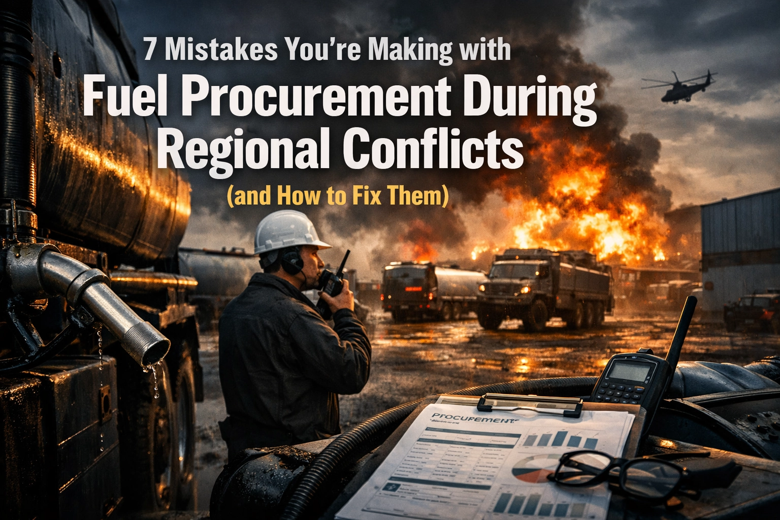 7 Mistakes You’re Making with Fuel Procurement During Regional Conflicts (and How to Fix Them)
