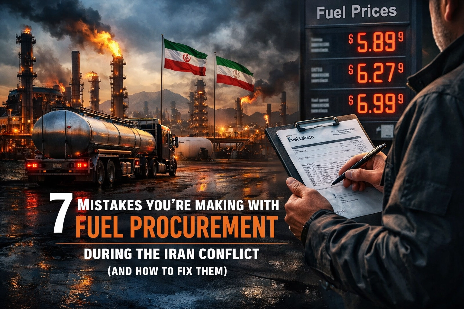 7 Mistakes You’re Making with Fuel Procurement During the Iran Conflict (and How to Fix Them)