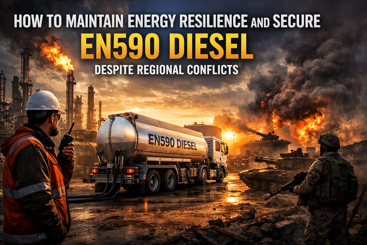 How to Maintain Energy Resilience and Secure EN590 Diesel Despite Regional Conflicts