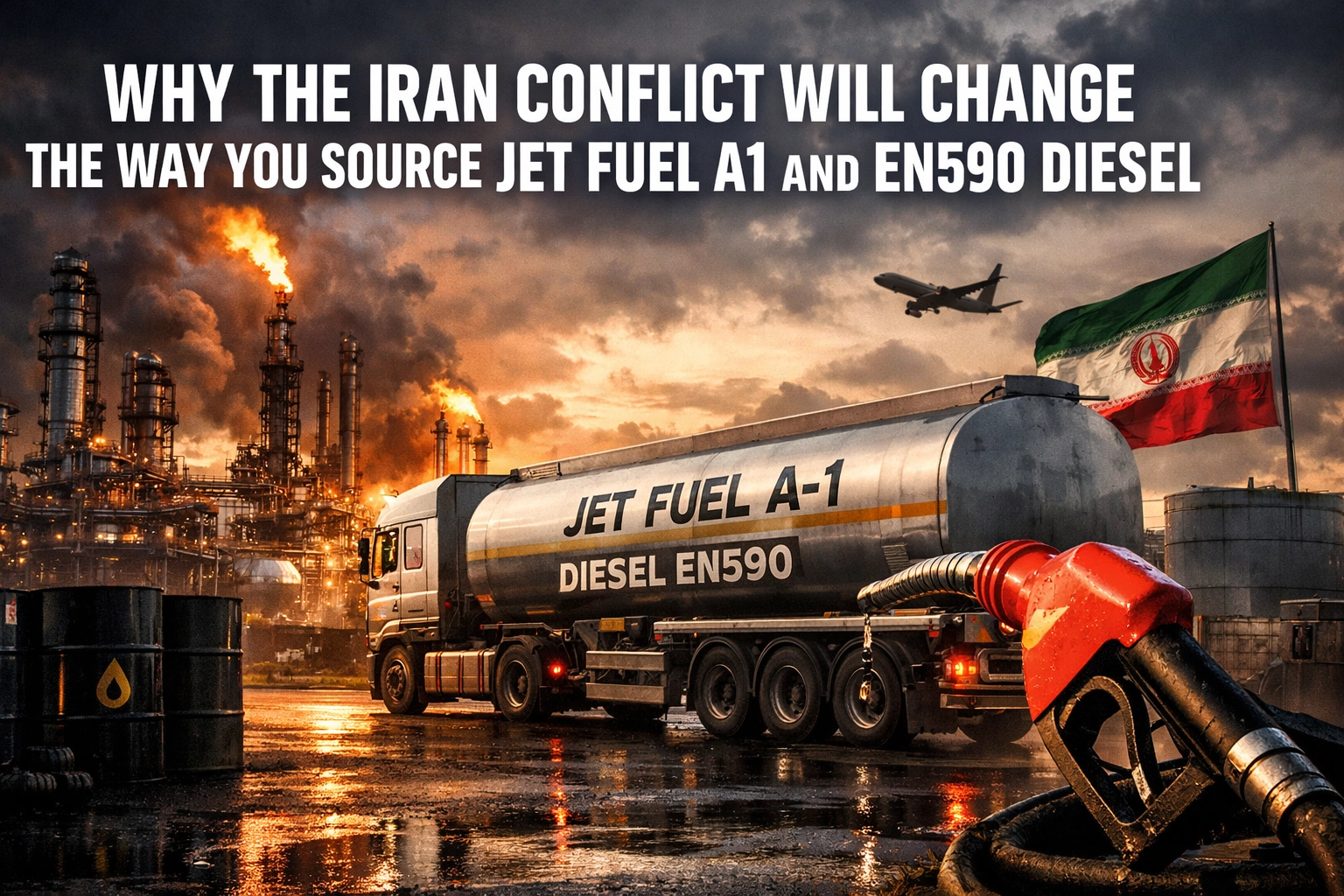 Why the Iran Conflict Will Change the Way You Source Jet Fuel A1 and EN590 Diesel