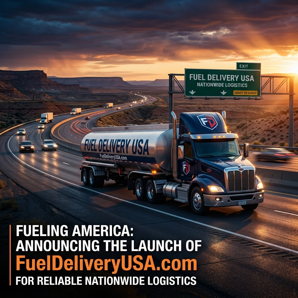 Fueling America: Announcing the Launch of FuelDeliveryUSA.com for Reliable Nationwide Logistics
