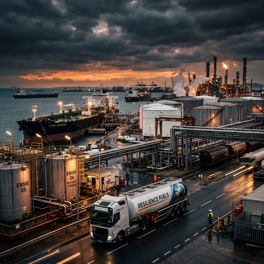 Fuel Logistics Secrets Revealed: How to Maintain Energy Resilience for EN590 and D6 Despite Middle East Instability